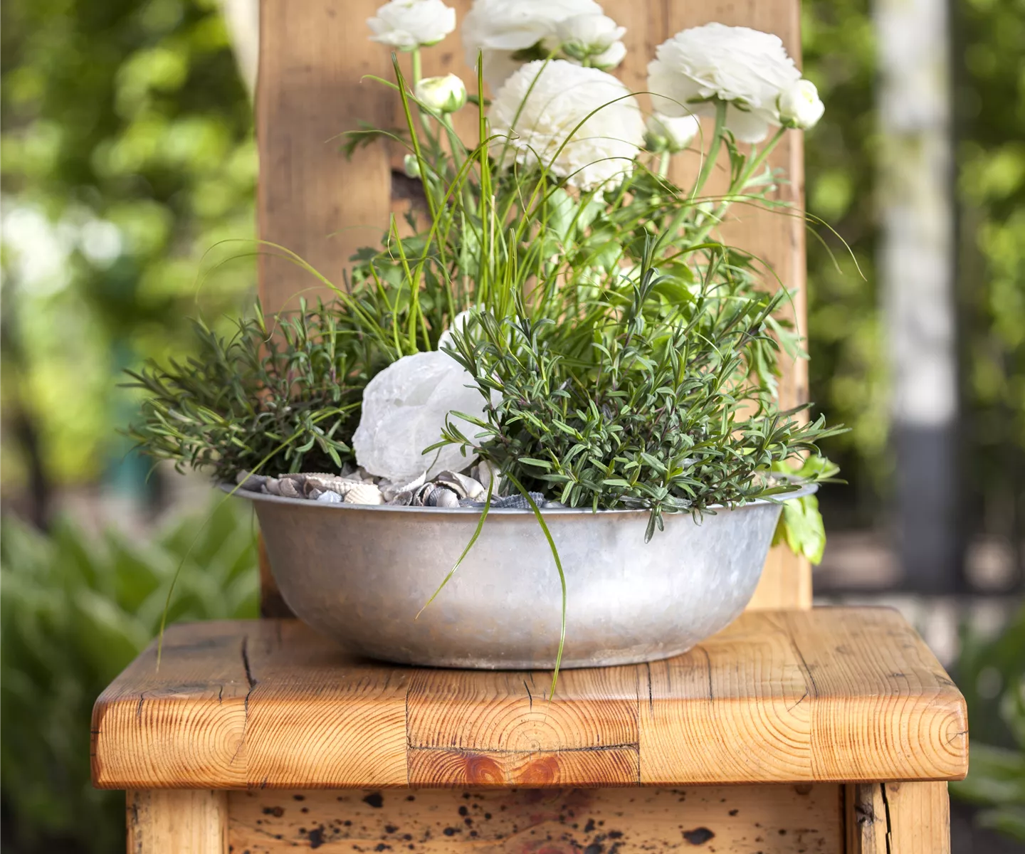 Neues aus kaputten Gartenmöbeln 